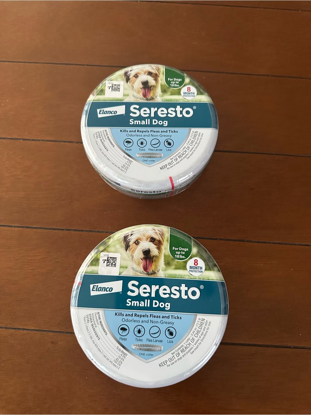 Seresto 2 Small Dog Flea & Tick Collars